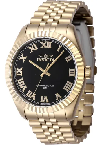 Reloj Invicta Specialty Windsor Men's Watch - 43mm, Gold Dorado Negro - Imagen 2