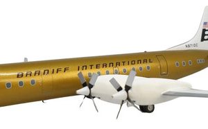 Avión Jc Wings, Esc. 200 Lockheed 188 Braniff International Dorado