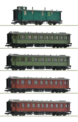Vagones De Pasajeros Roco, Set De 5 6200076