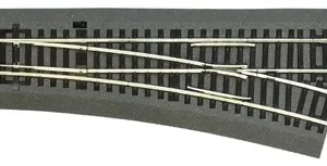 Desvío Roco 42535 Con Balasto, Esc H0 A La Derecha