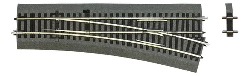 Desvío Roco 42535 Con Balasto, Esc H0 A La Derecha