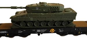 Vagón De Carga Fleischmann, Esc N 845503 Transp. Militar