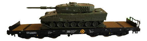 Vagón De Carga Fleischmann, Esc N 845503 Transp. Militar