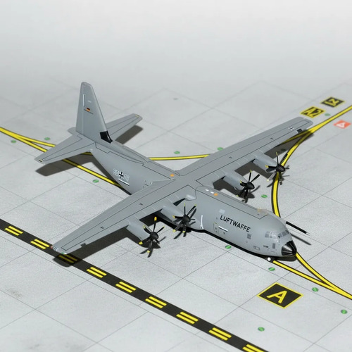 Avión Gemini Macs, Lockheed C-130 Hercules, Esc 400 Luftwaf Gris