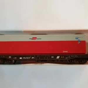 Vagón Carga Roco 25454, Esc N, Transp. Container 40`