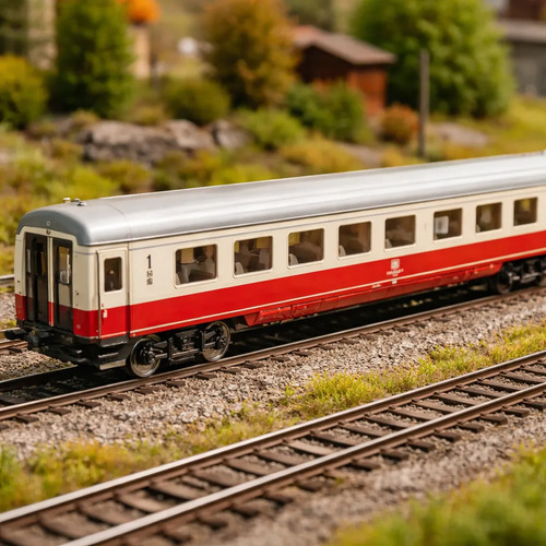 Vagón Pasajeros Minitrix, Esc N 13096 Ferrocarriles Alemanes - Imagen 2