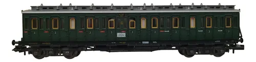 Vagón De Pasajeros Fleischmann, Escala N 8087 K, Iluminación