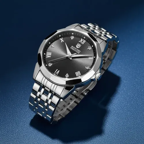 Reloj Montres Prestige Camden X Invicta Men's Watch - 41mm Plateado Negro - Imagen 4