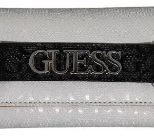 Billetera Guess Original Creswell White Multi Blanco Logo Marca