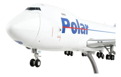 Aviòn Gemini 200, Boeing 747-400f Polar Interactivo Blanco/azul - Imagen 2
