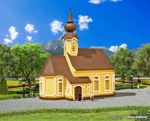 Armable Vollmer, Escala N 47740, Iglesia Alpina - Imagen 2