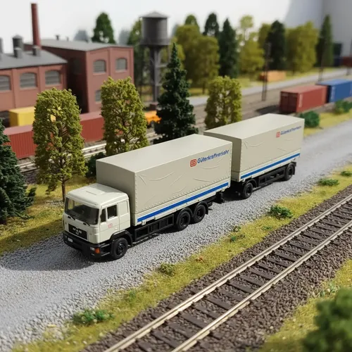 Camión Minis, Es N Lc4634 Man F90, Especial Para Maquetas N - Imagen 3