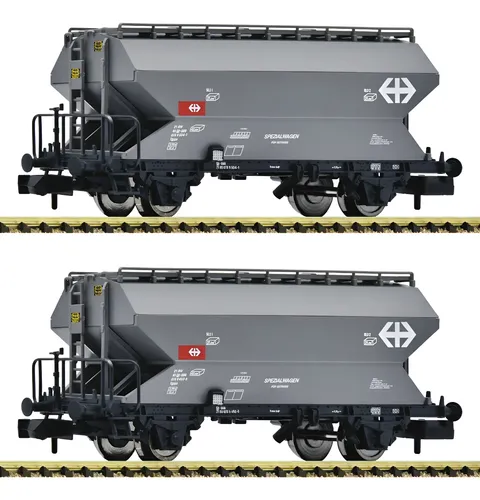 Set 2 Vagones De Carga Fleischmann, Escala N 831313