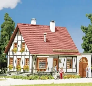 Armable Faller Casa Con Garage Y Patio 232215 Escala N