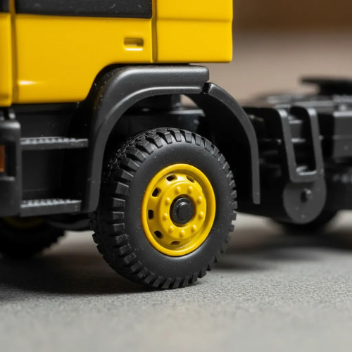 Camión Miniatura Minis Lc 4053-1 Man F90, Esc N Amarillo - Imagen 4