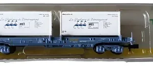 Vagón De Carga Trix, Esc N 15637-03 Transp Containers 20