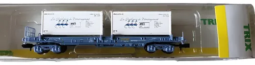 Vagón De Carga Trix, Esc N 15637-03 Transp Containers 20