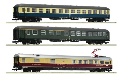 Vagones De Pasajeros Roco H0 Hispania-express, Db 6200052