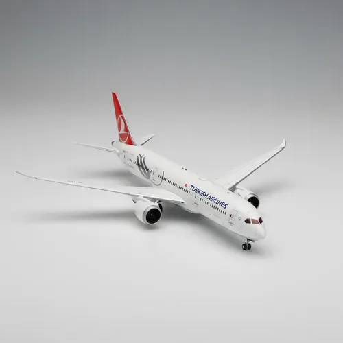 Aviòn Gemini 200, Boeing 787-9 Turkish Airlines Blanco, Rojo, Azul - Imagen 7