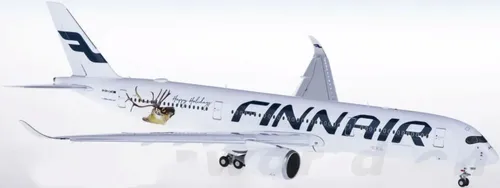 Avión Jc Wings, Escala 200 A350 Xwb Finnair Blanco/azul - Imagen 7