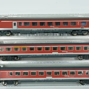 Vagones Pas. Fleischmann, Esc N 860881/878604/878605 K Regio