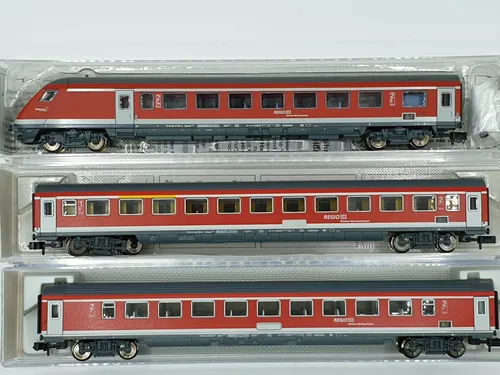 Vagones Pas. Fleischmann, Esc N 860881/878604/878605 K Regio