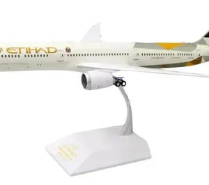 Avión Escala 200, Boeing 787-10 Etihad Blanco Dorado