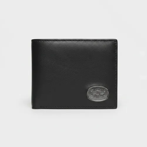Billetera Levi's Original, Hombre Negre Negro Liso - Imagen 2