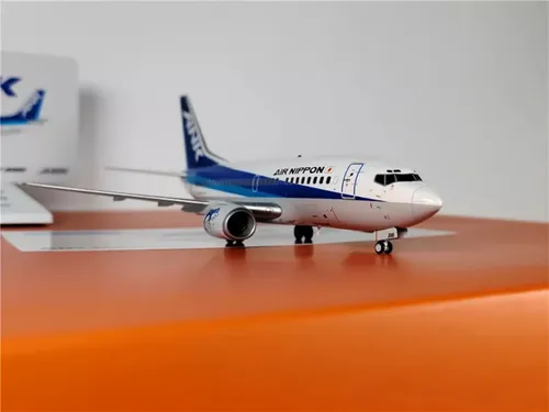 Avión Jc Wings, Escala 200 Boeing 737-500 Air Nippon Blanco/azul - Imagen 2