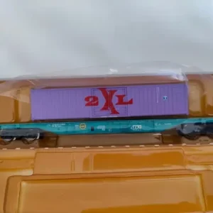 Vagon De Carga Trix Escala N 15662, Transporte Container 40