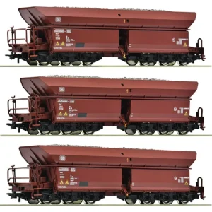 Vagones De Carga Roco, Esc H0 77030, Set De 3