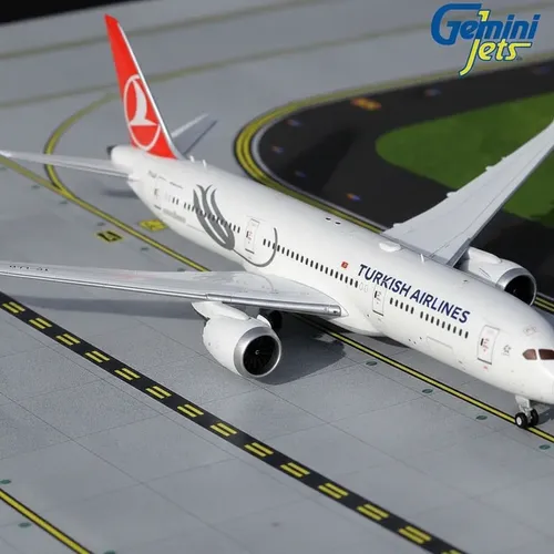Aviòn Gemini 200, Boeing 787-9 Turkish Airlines Blanco, Rojo, Azul - Imagen 8