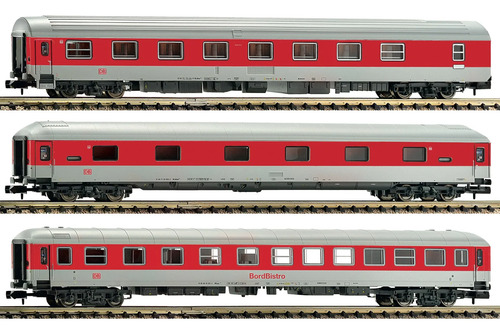 Vagones De Pasajeros Fleischmann, Esc N 781402 Set De 3