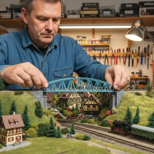 Puente Para Maquetas, Escala N Vollmer 47302 - Imagen 3