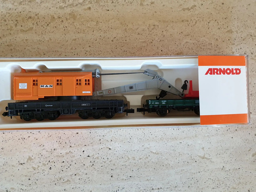 Vagón Grua Con Carro De Apoyo Arnold, Esc N 4650 - Imagen 5