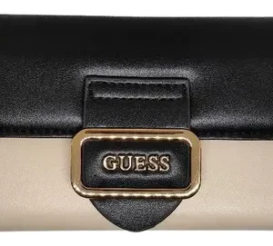 Billetera Guess Original Dorchester Stone Multi Negro Stone Liso