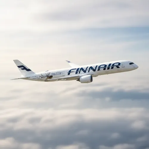 Avión Jc Wings, Escala 200 A350 Xwb Finnair Blanco/azul - Imagen 3