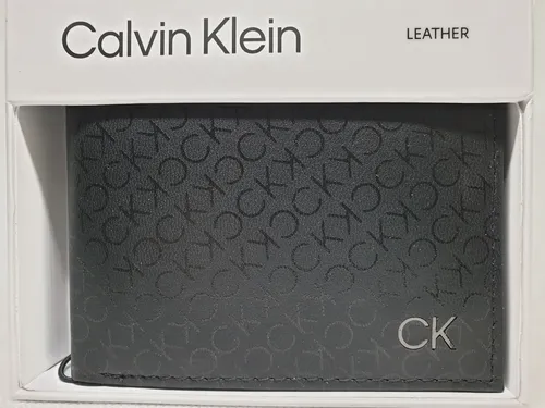 Billetera Calvin Klein Original, Hombre 31ka220063 Negro Logo Marca - Imagen 2