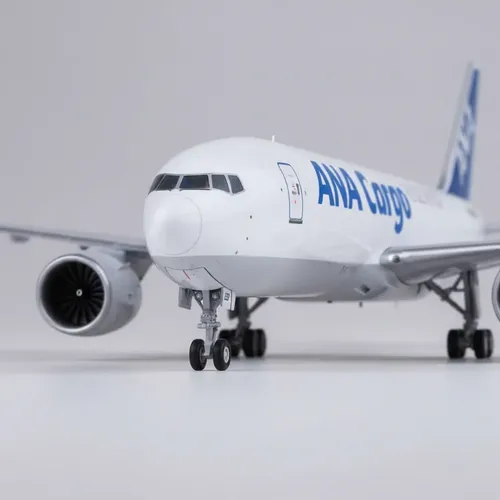 Avión Jc Wings, Esc. 400, Boeing 777-200 Laf Ana Interactivo Blanco/azul - Imagen 2