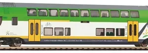 Vagón De Pasajeros Piko 58807, Esc H0 De 2 Pisos