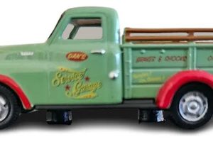 Camioneta Miniatura Pick Up Oxford, Escala H0 Dodge B 1948 Verde Claro