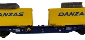 Vagón De Carga Fleischmann Escala N 825210, Transp Container