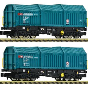 Vagones De Carga Fleischmann, Esc N 6660037 Set De 2