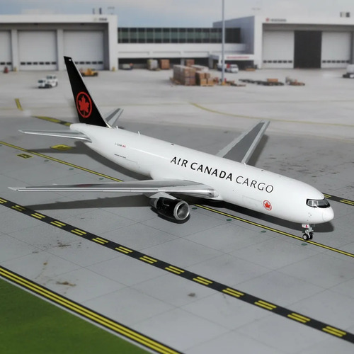 Avión Gemini 200 Boeing 767-300f, Air Canada Cargo Blanco - Imagen 6
