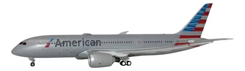 Avión Gemini Jets, Esc. 400, Boeing 787-8 American Airlines Gris Metalico