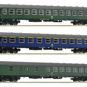 Vagones De Pasajeros Roco 6200051, Esc H0, Set De 3