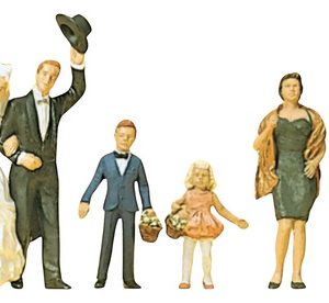 Figuras Preiser, Esc H0 , Recién Casados 10339