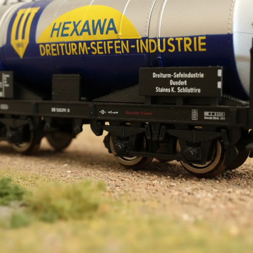 Vagón De Carga Brawa 67052, Esc. N, Cisterna Hexawa - Imagen 5