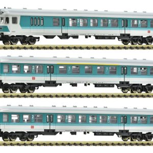 Vagones Fleischmann Set De 3, Escala N, Con Luz 6260090