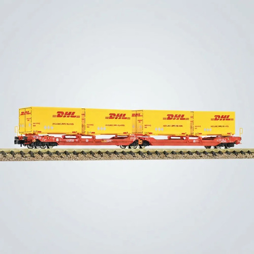Vagón De Carga Fleischmann 6660051 Escala N Dhl - Imagen 5